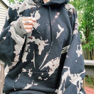 Bleach Dye Hoodies